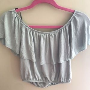 Forever 21 Crop Top Short Sleeve T-Shirt